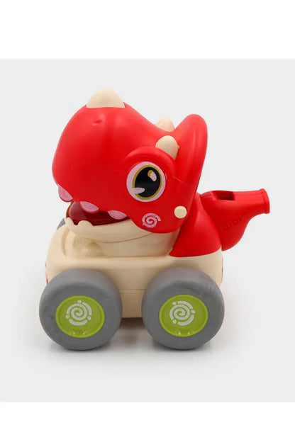 Dino Push N Go Friction Powered Toy - Red