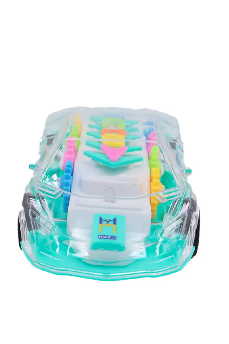 Light and Gear Friction Powered Car Toy