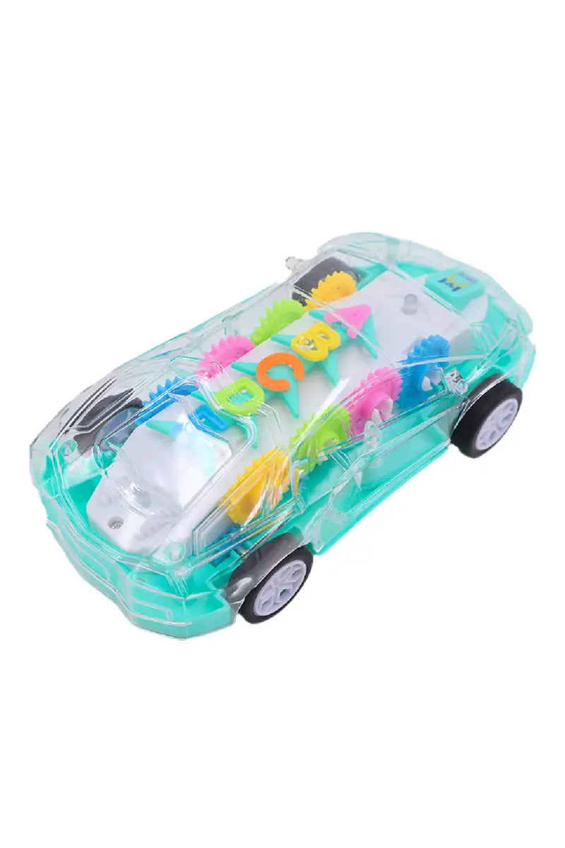 Light and Gear Friction Powered Car Toy