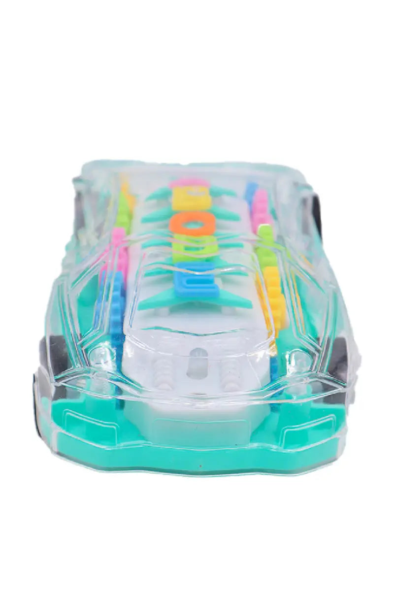 Light and Gear Friction Powered Car Toy