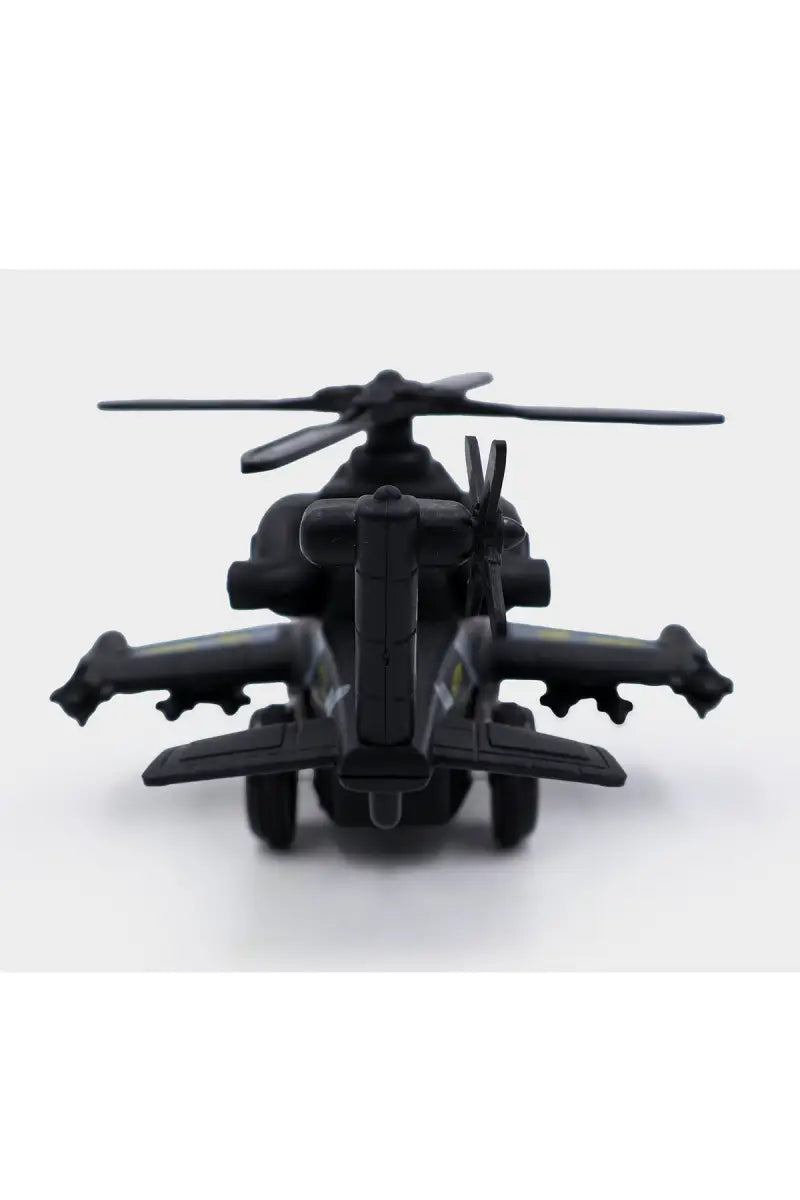 Lovely Toys Police Action Helicopter Friction Powered Toy (Black)