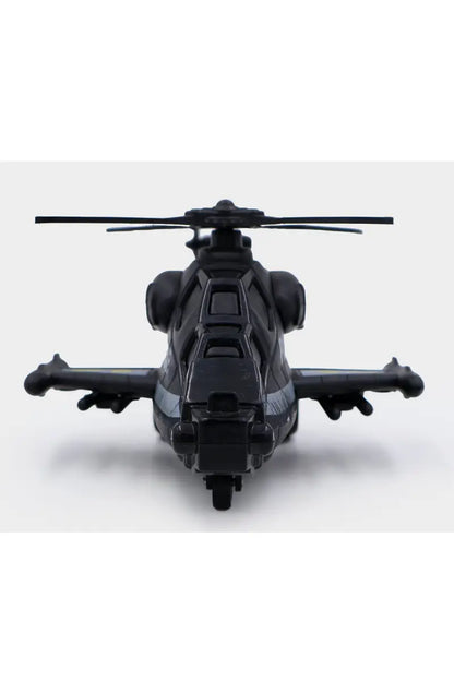 Lovely Toys Police Action Helicopter Friction Powered Toy (Black)