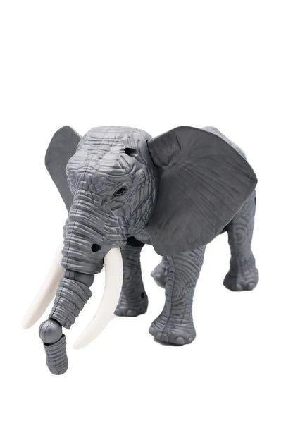 Walking Elephant Light & Sound Toy (Grey)