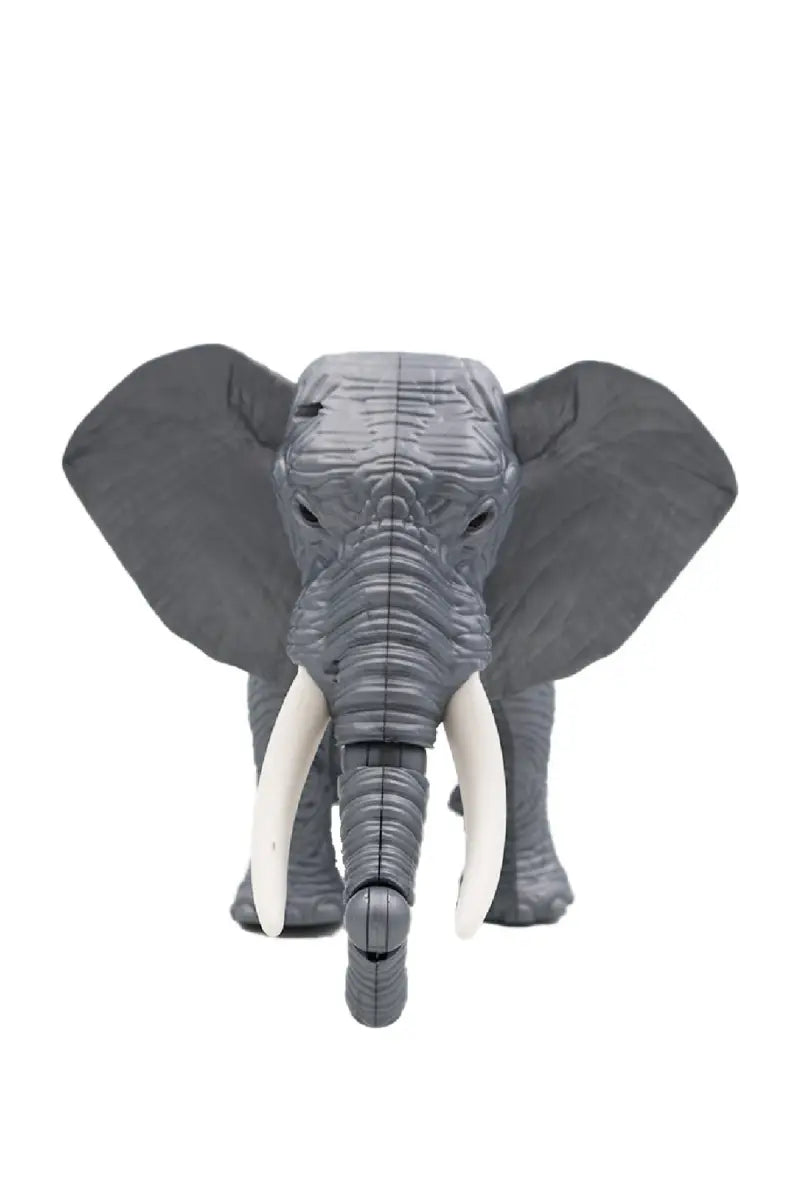 Walking Elephant Light & Sound Toy (Grey)