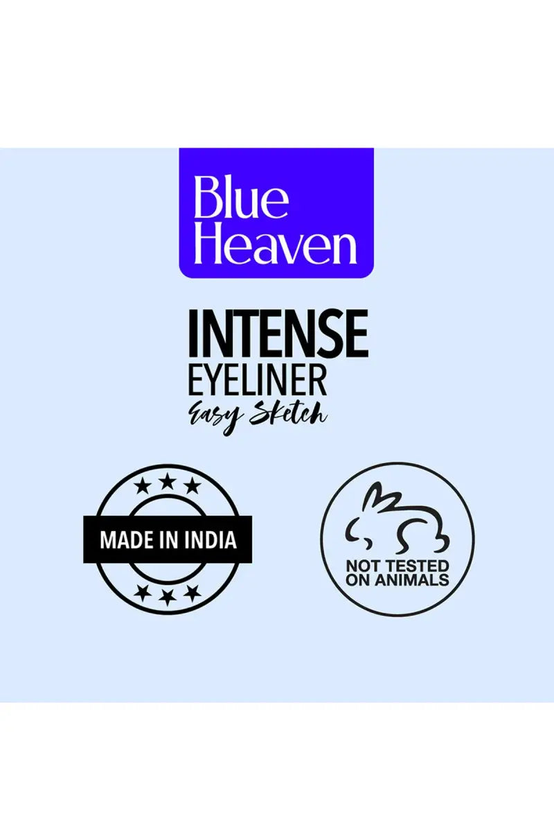 Blue Heaven Intense Sketch Eyeliner - 1 ml (Extreme Black)