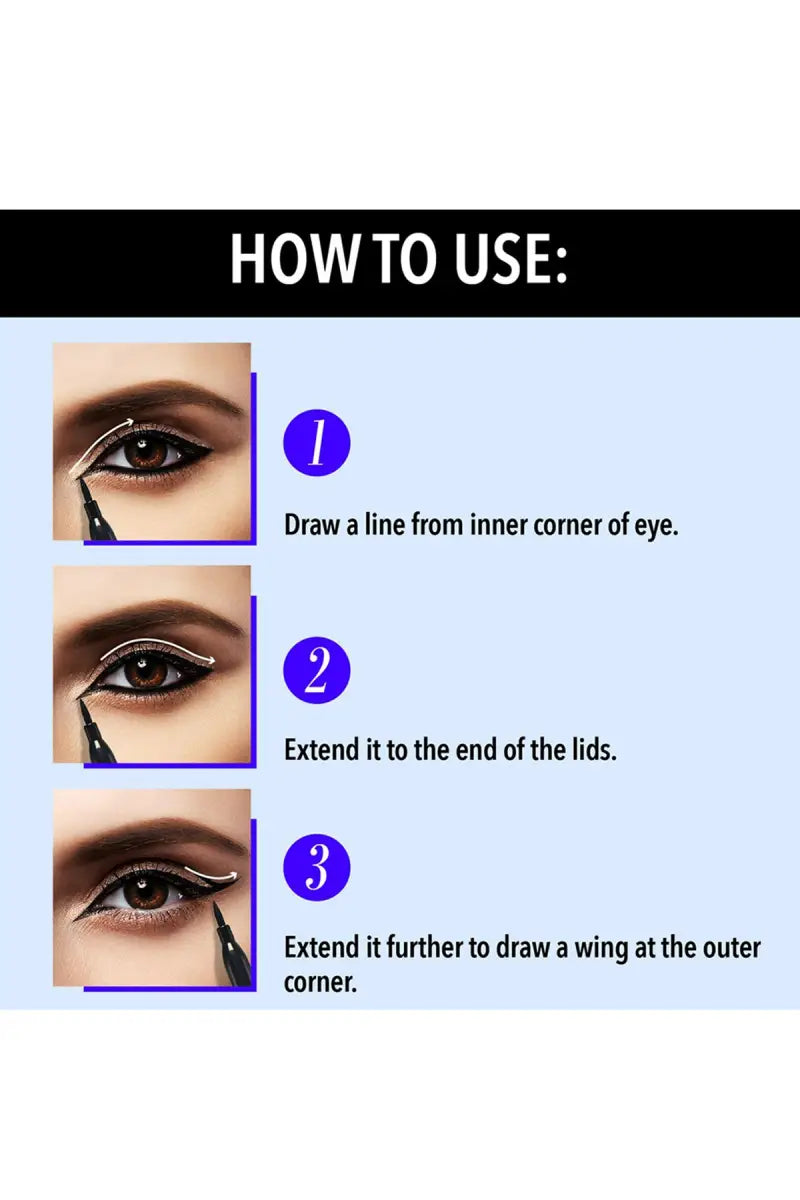 Blue Heaven Intense Sketch Eyeliner - 1 ml (Extreme Black)