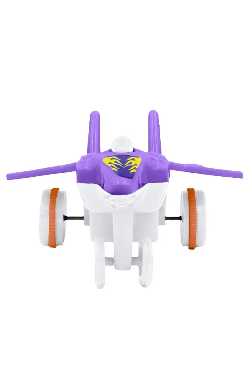 Lovely Toys MIG-29 Fighter Plane Push Along Toy - (Purple)