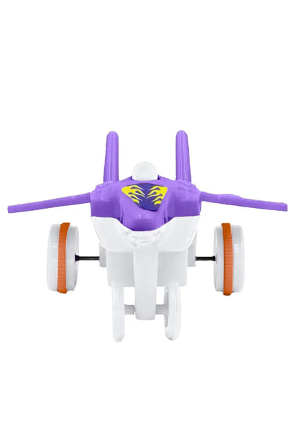 Lovely Toys MIG-29 Fighter Plane Push Along Toy - (Purple)