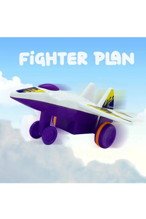 Lovely Toys MIG-29 Fighter Plane Push Along Toy - (White)