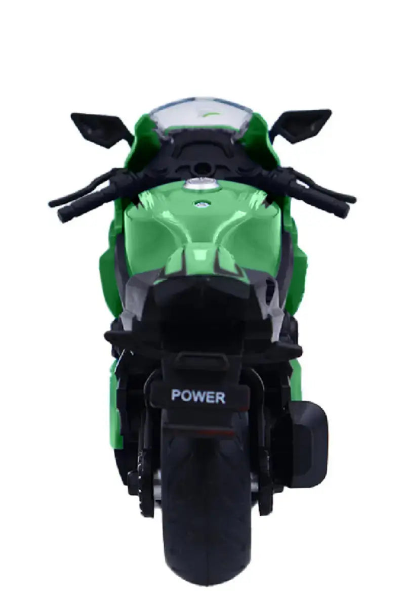 Lovely Toys EV Bike Friction Powered Light & Sound Toy (Green)