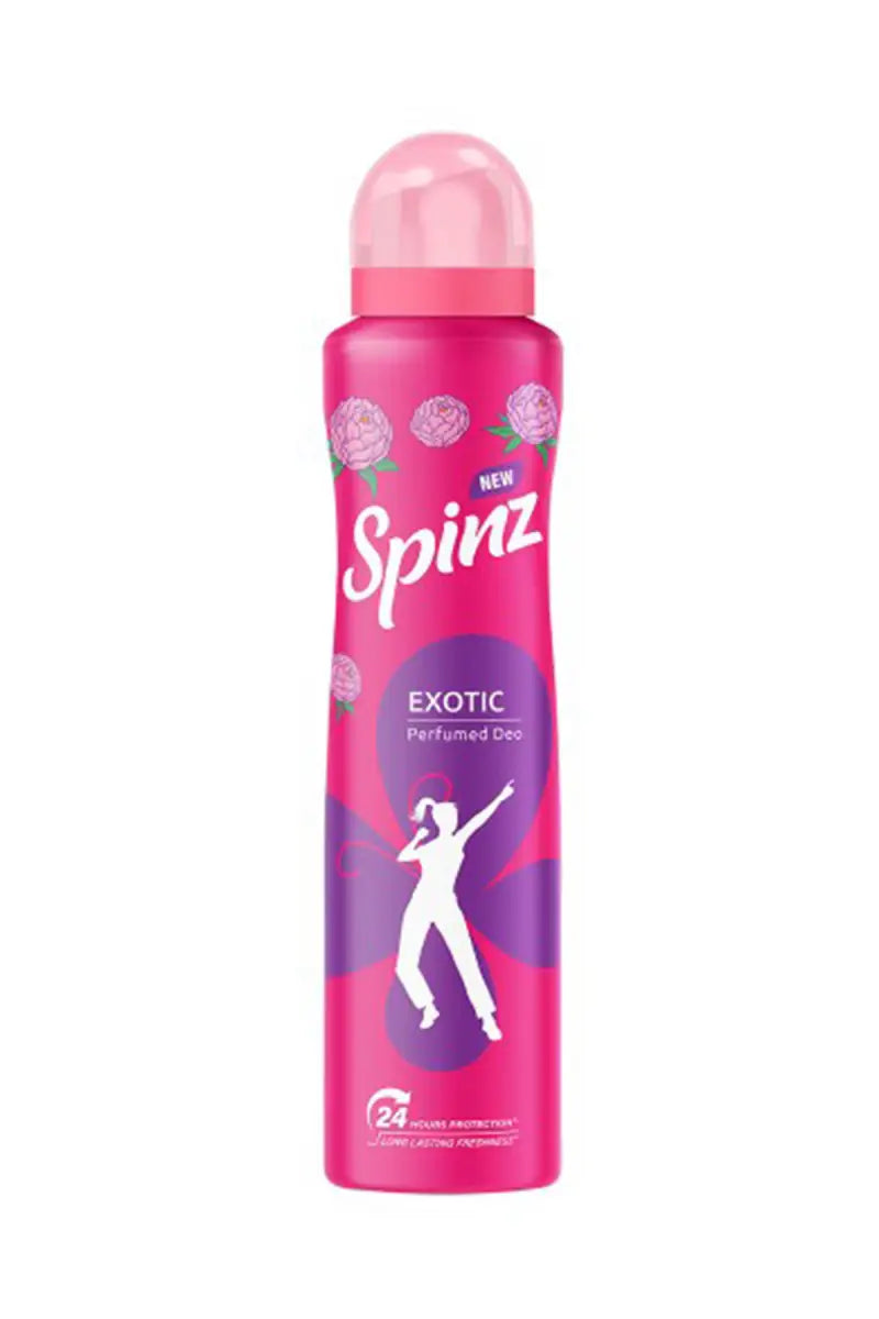 Spinz Exotic Perfumed Deodrant- 200ml X 2 (Buy 1 Get 1 Free)
