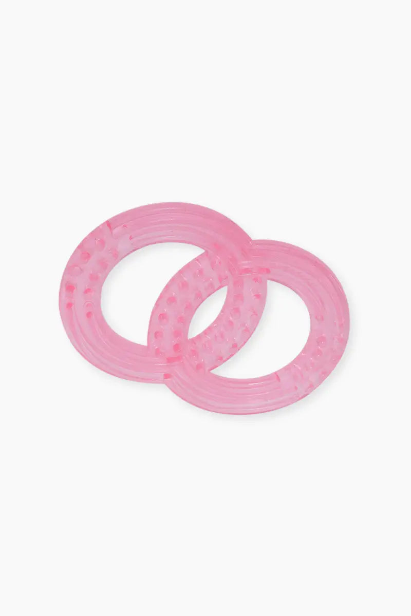 Silicone Teether For Toddlers (Pink)