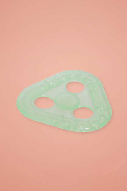 Silicone Teether For Toddlers (Green) SUPER