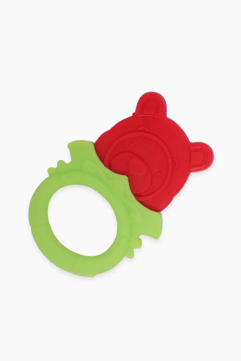 Silicone Teether For Toddlers (Red)