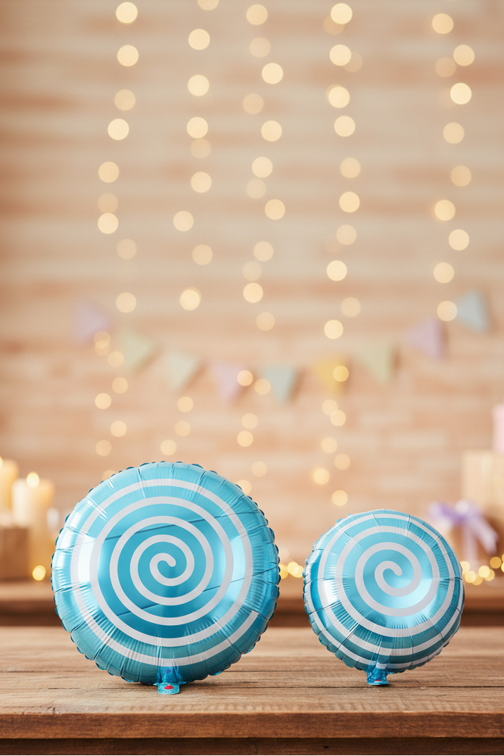 3 Tire Cake Foil Balloon Set - 5 Pcs SUPER