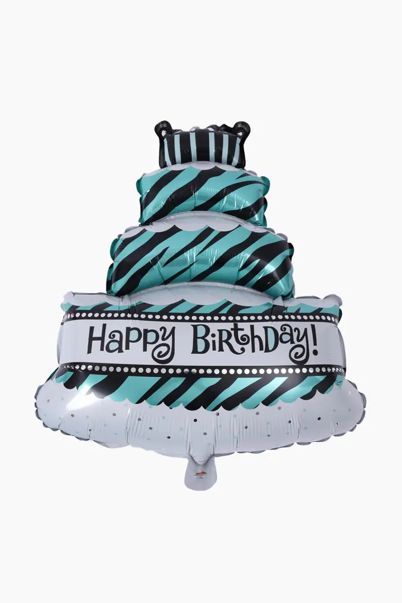 3 Tire Cake Foil Balloon Set - 5 Pcs