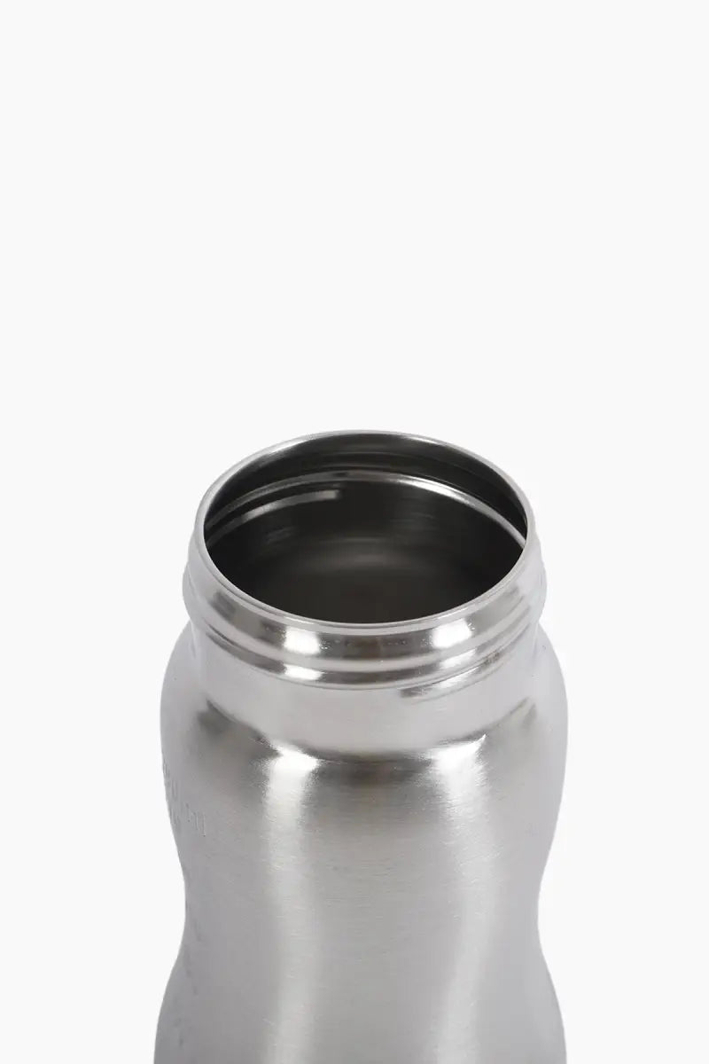 Stainless Steel Baby Milk Feeding Bottle- 290 ml (Blue)