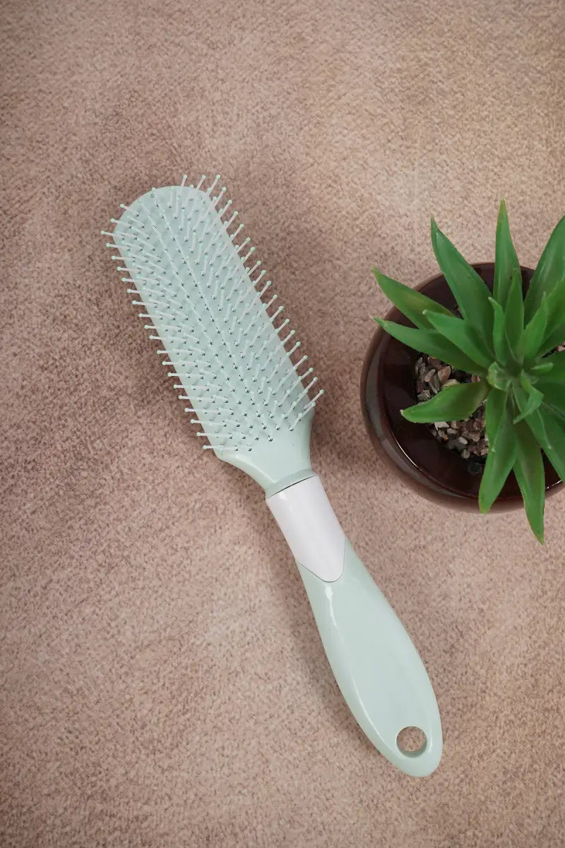 Full Coverage Detangler Hair Brush Green - (Pack of 1)