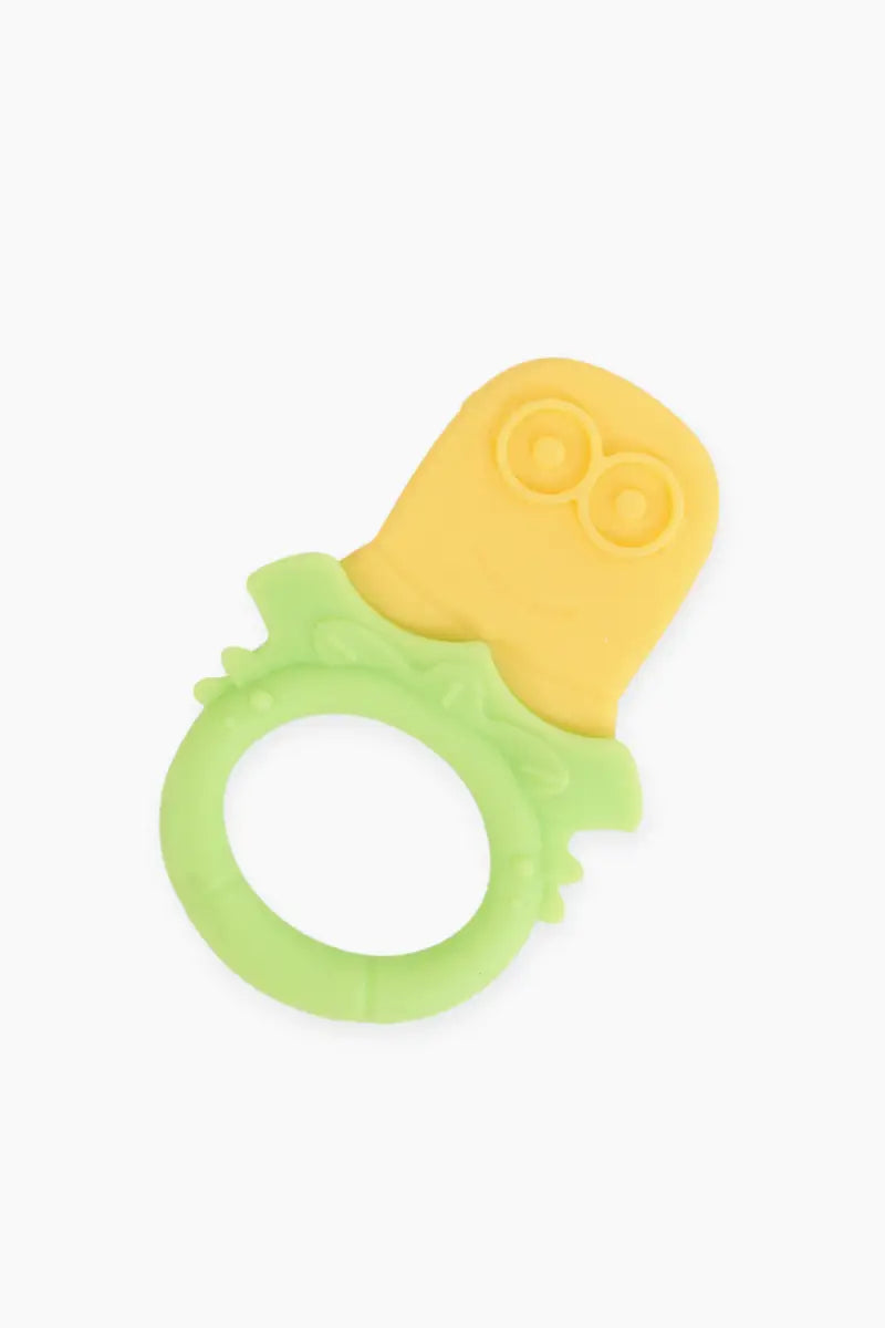 Silicone Teether For Toddlers (Yellow)
