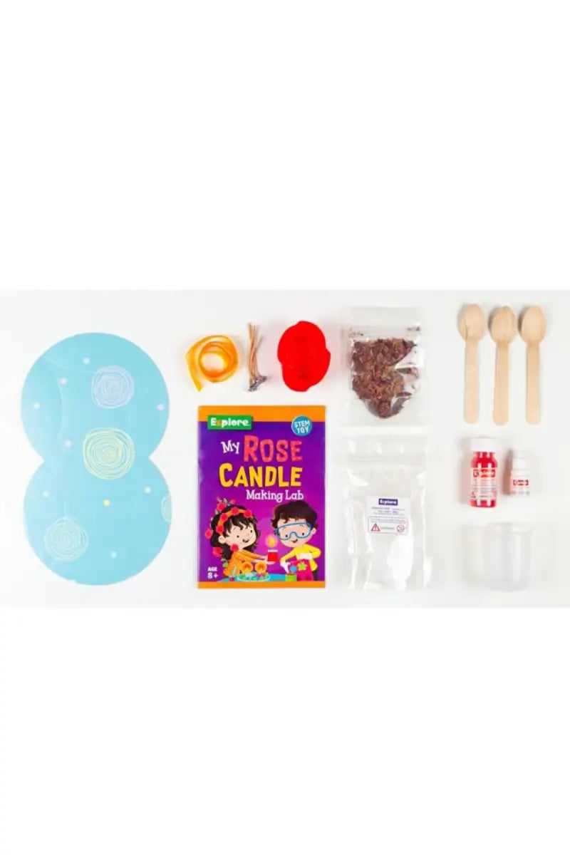 My Rose Candle Making Lab Activity Set