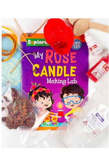 My Rose Candle Making Lab Activity Set
