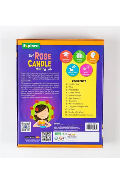My Rose Candle Making Lab Activity Set