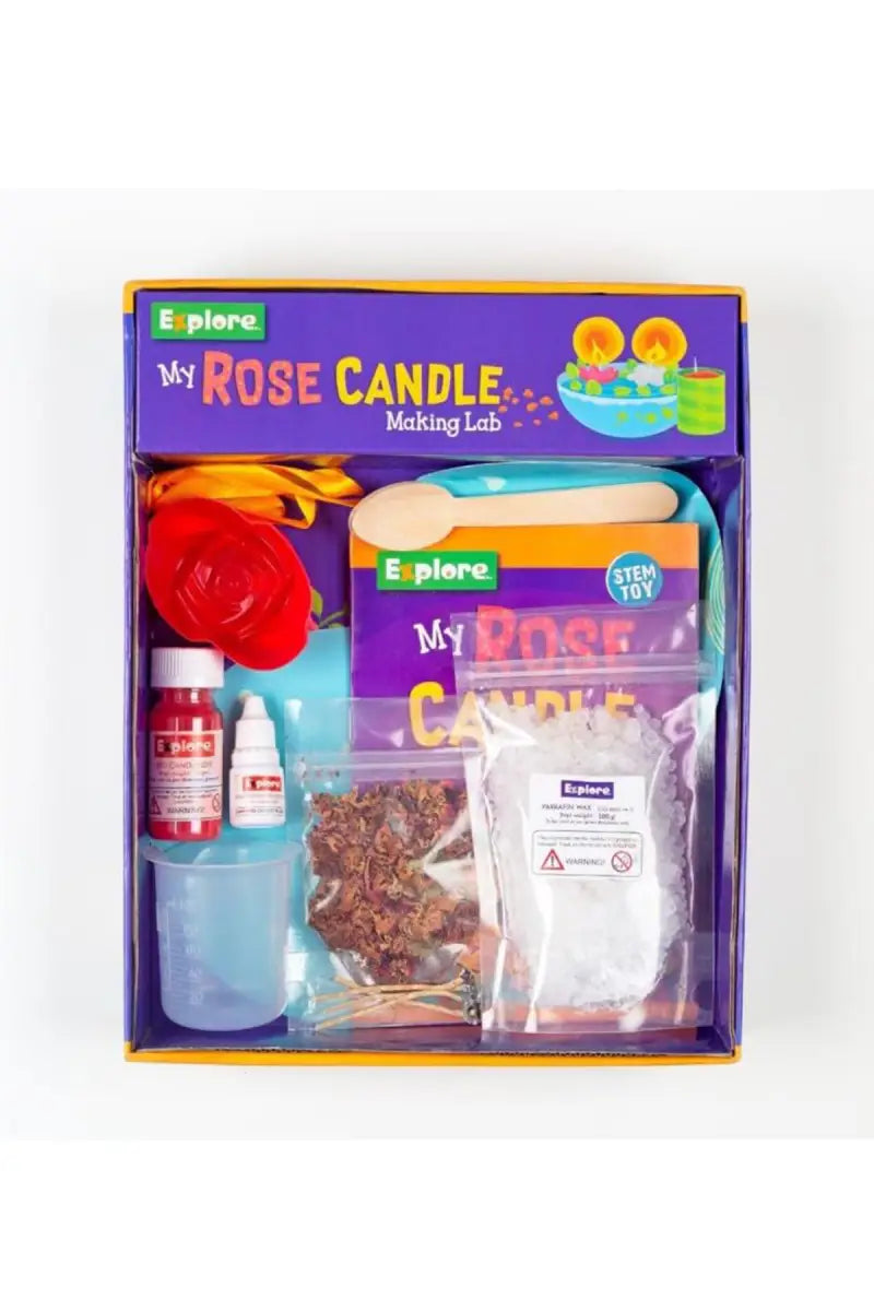 My Rose Candle Making Lab Activity Set
