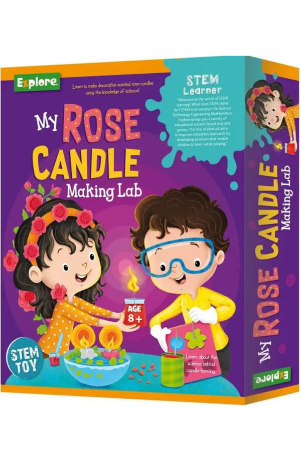 My Rose Candle Making Lab Activity Set