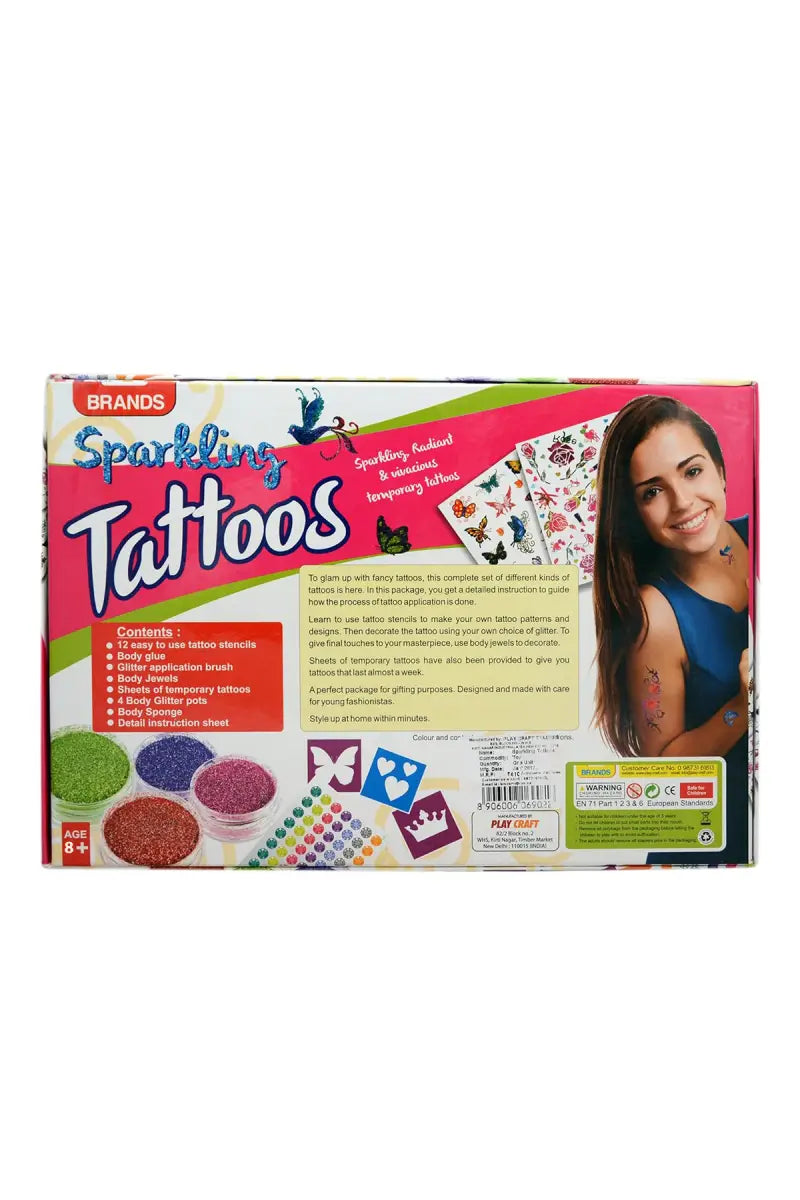 Sparkling Tattoos Set for Kids