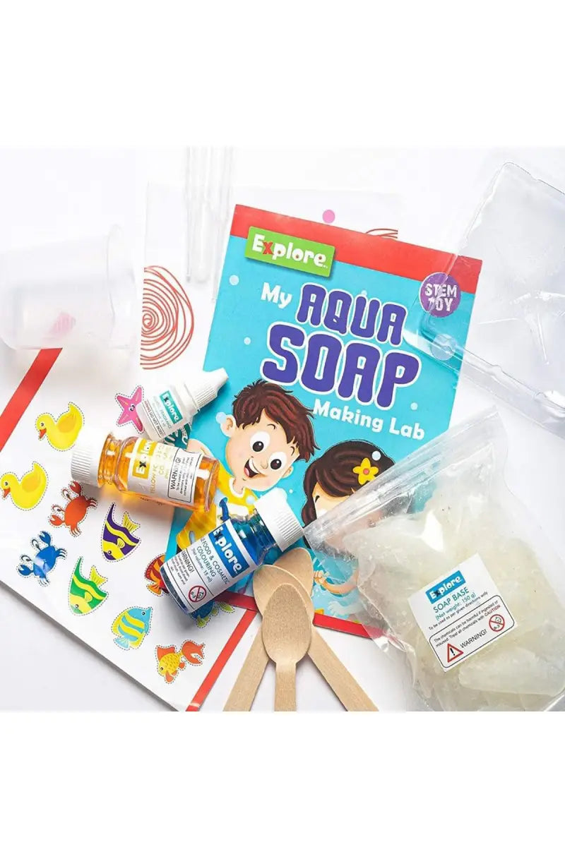 My Aqua Soap Making Lab Science Kit