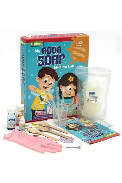 My Aqua Soap Making Lab Science Kit
