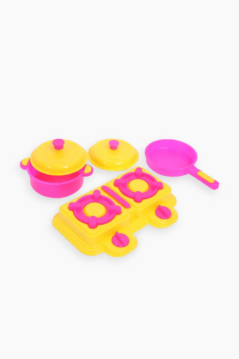 Paramount Kitchen Play Set for Kids - 17Pc