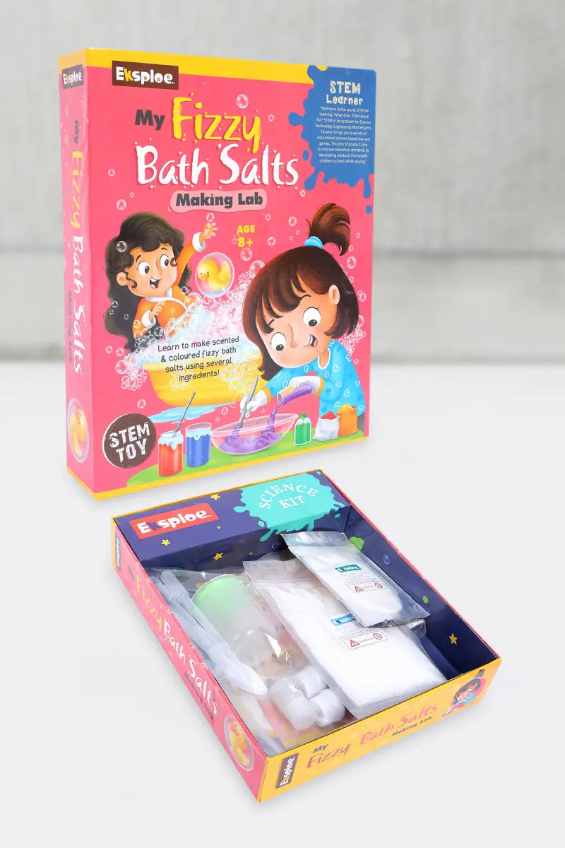 My Fizzy Bath Salts Making Lab Kit