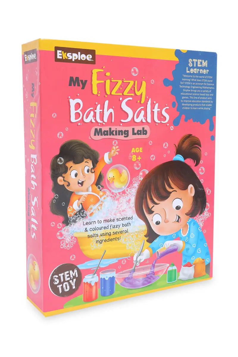 My Fizzy Bath Salts Making Lab Kit