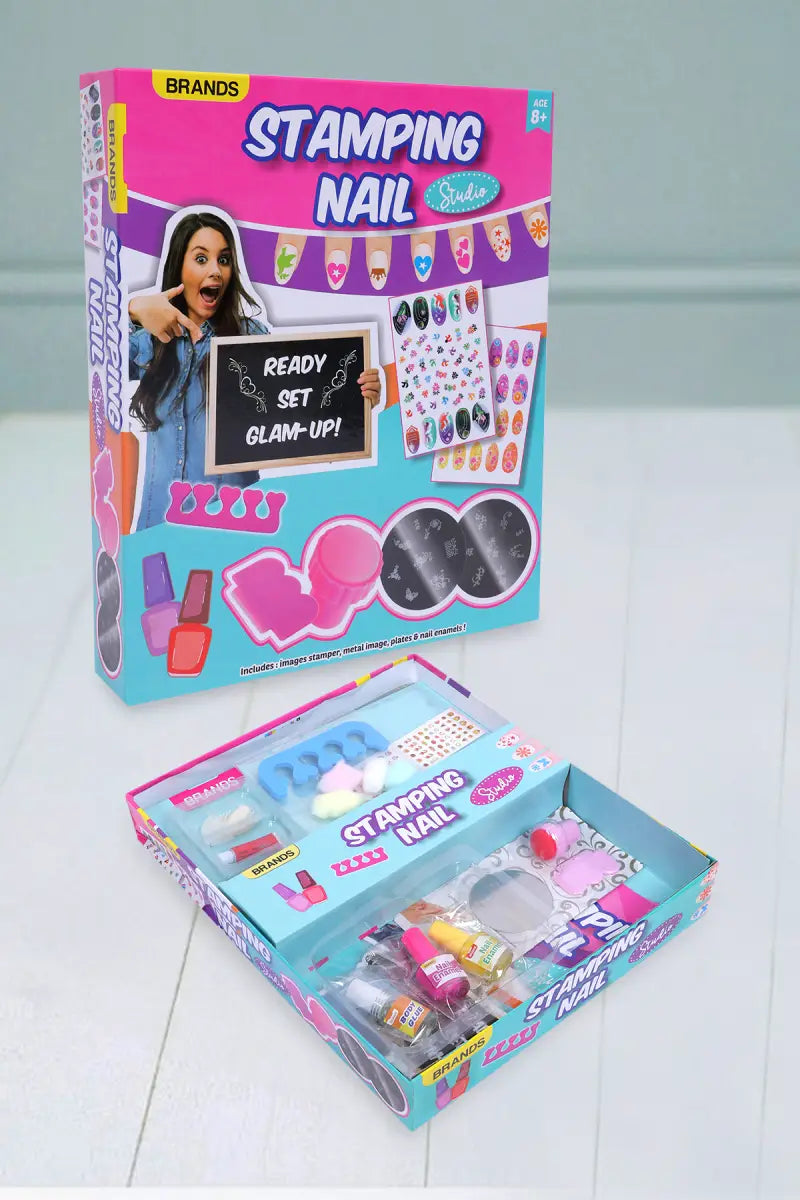 Stamping Nail Studio Kit for Kids