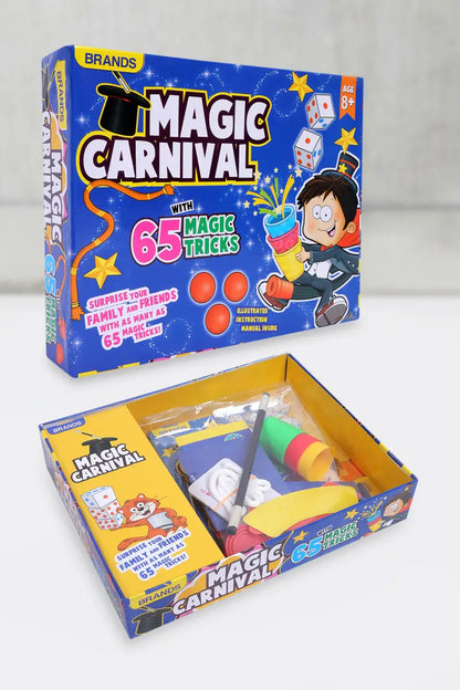 Magic Carnival Tricks Set (65 Magic Tricks)