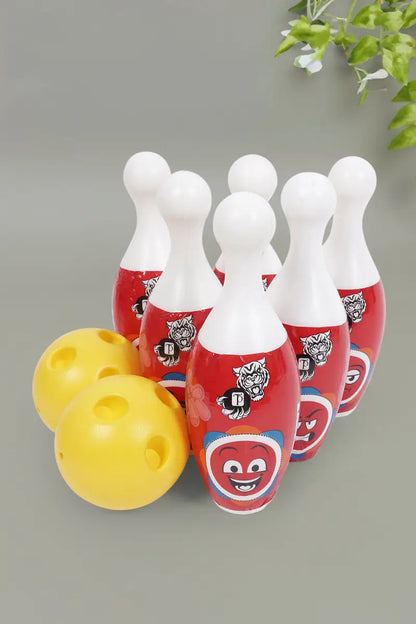 Victory Bowling Pin Set (Red)