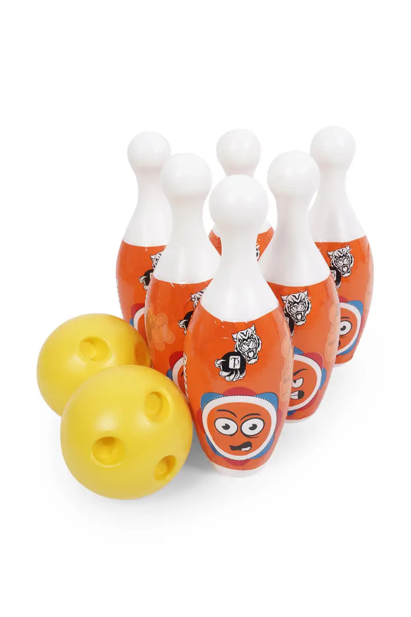 Victory Bowling Pin Set (Orange)