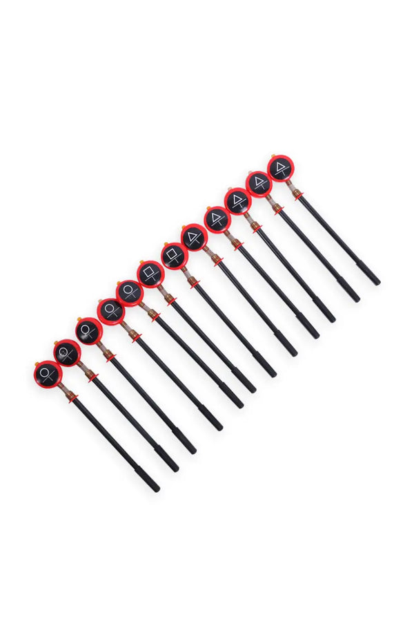 Tic-Tac-Toe Spring Pen – Pack of 12