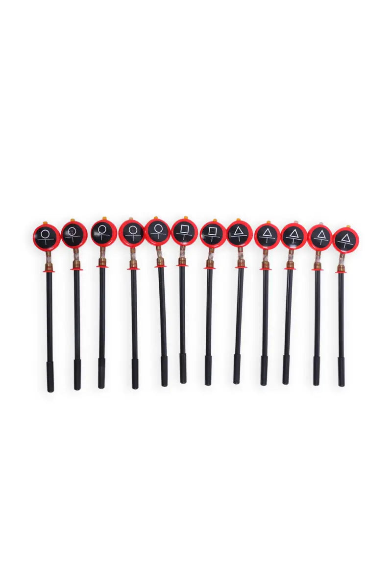 Tic-Tac-Toe Spring Pen – Pack of 12