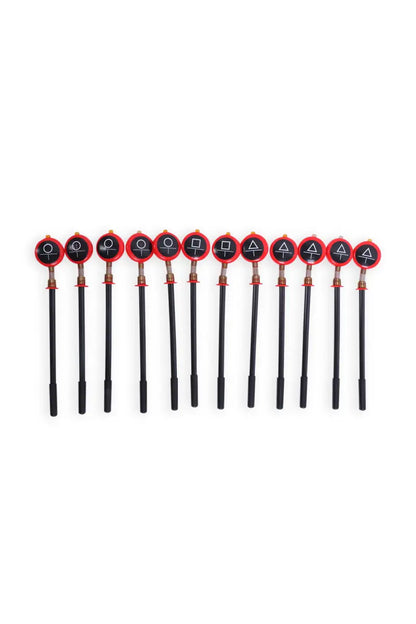 Tic-Tac-Toe Spring Pen – Pack of 12