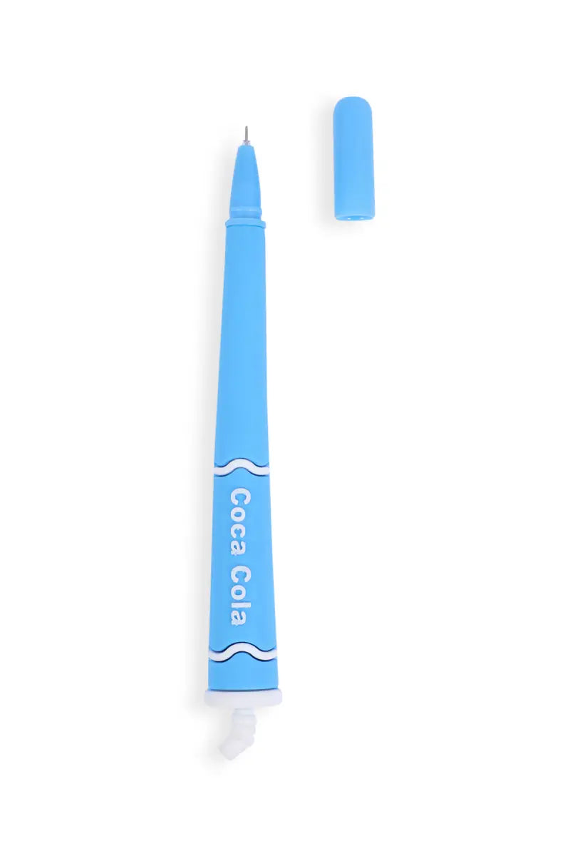Coca Cola Design Gel Pen (Blue) - Pack of 1