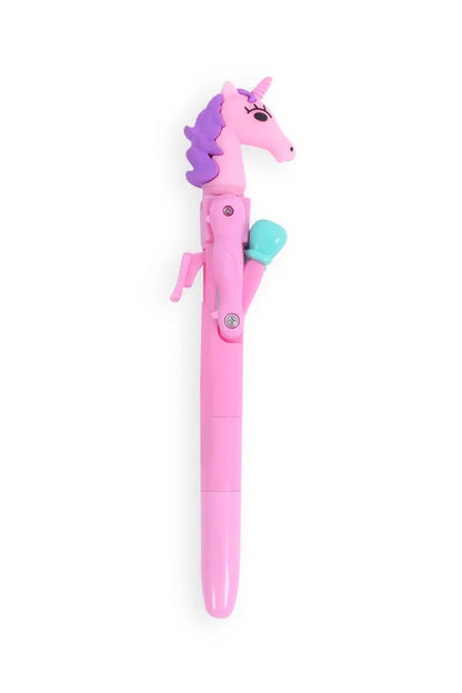 Unicorn Shooter Ball Pen (Pink) - Pack of 1
