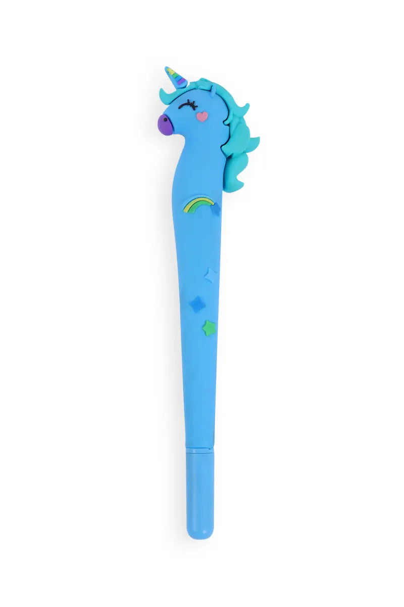 Unicorn Horse Gel Pen (Blue) - Pack of 1