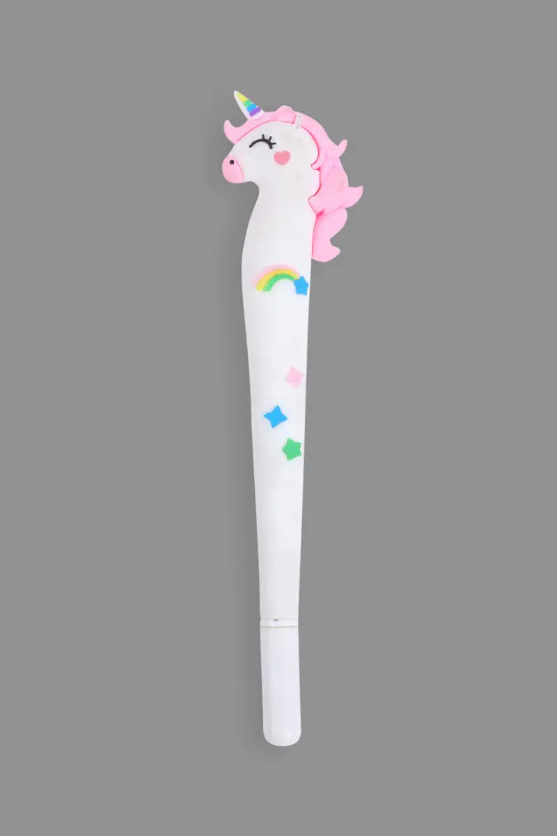 Unicorn Horse Gel Pen (White) - Pack of 1