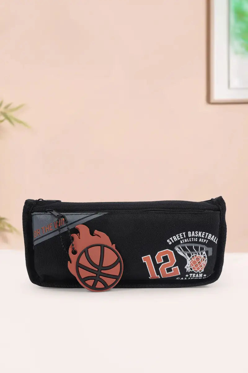 Stationery Pencil Pouch (Black) - Pack of 1