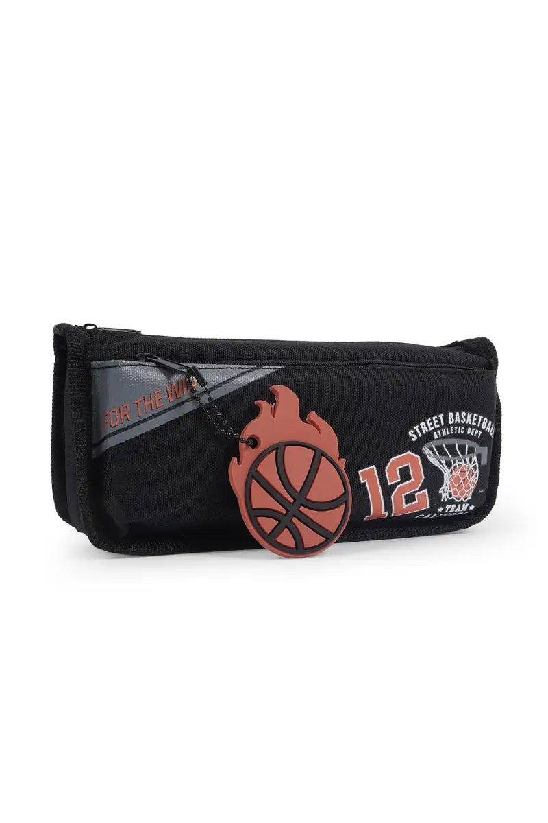 Stationery Pencil Pouch (Black) - Pack of 1