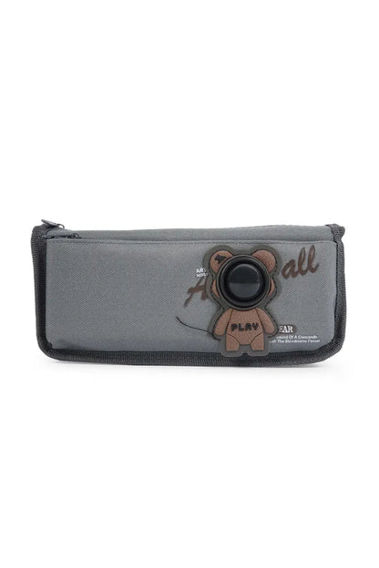 Stationery Pencil Pouch Astronaut (Grey) - Pack of 1