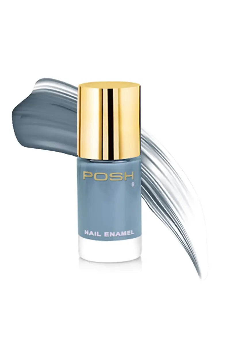 Posh Long-lasting Shine High Gloss Nail Polish - 9ml (606 Slate Grey)