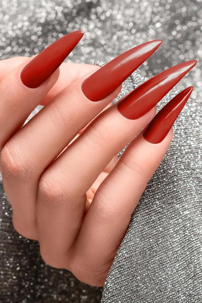 Posh Long-lasting Shine High Gloss Nail Polish - 9ml (641 Rust)